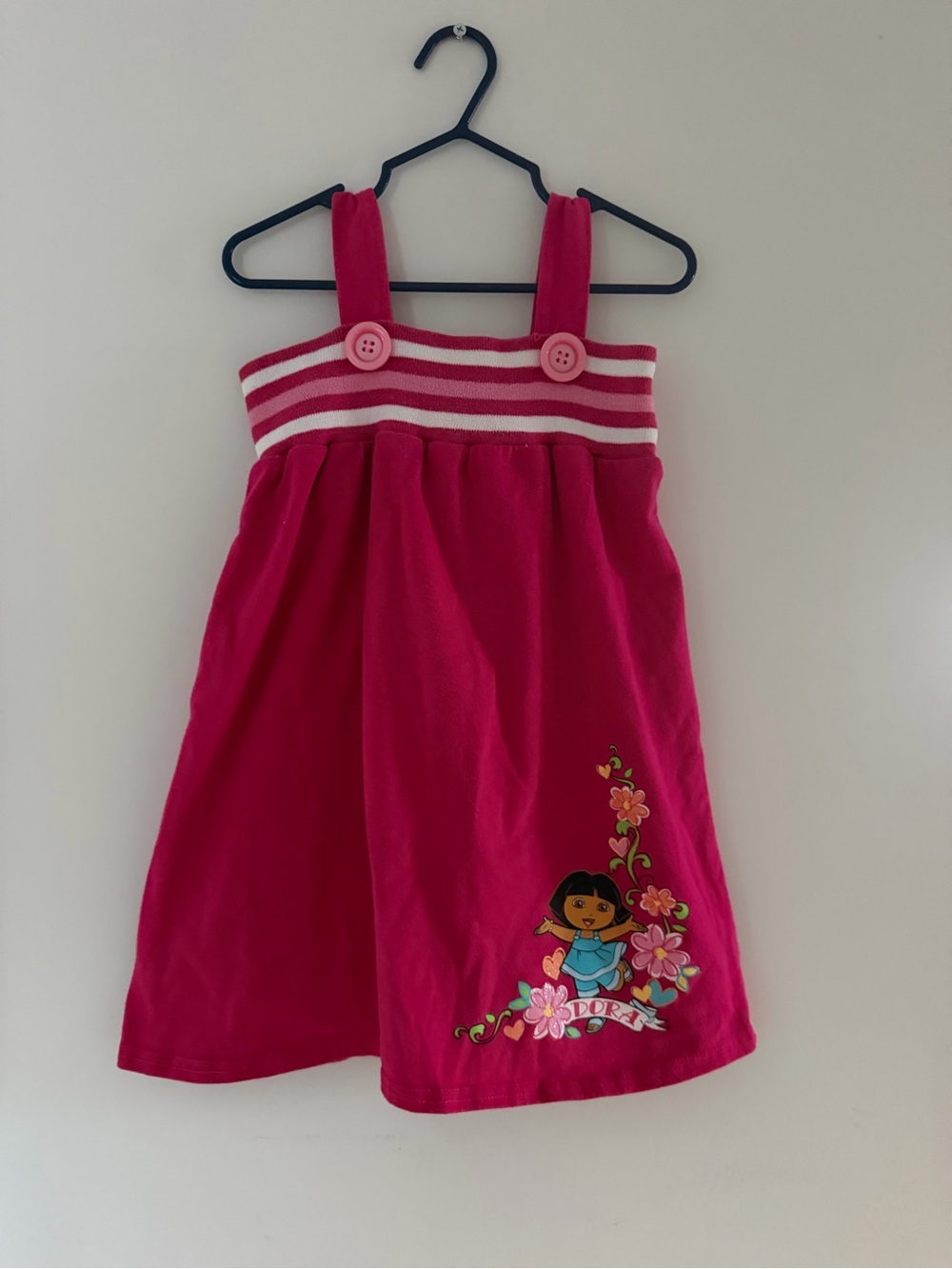 Nickelodeon Dora The Explorer Dress Y2K 2008 Girls 4/5
